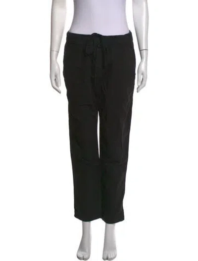 Pre-owned James Perse Straight Leg Pants In Black