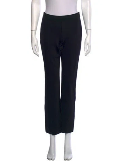 Pre-owned James Perse Straight Leg Pants In Black