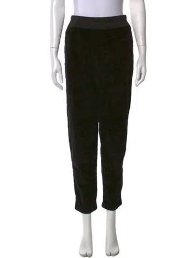 Pre-owned James Perse Straight Leg Pants In Black
