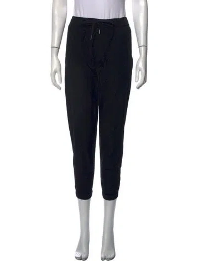 Pre-owned James Perse Straight Leg Pants In Black