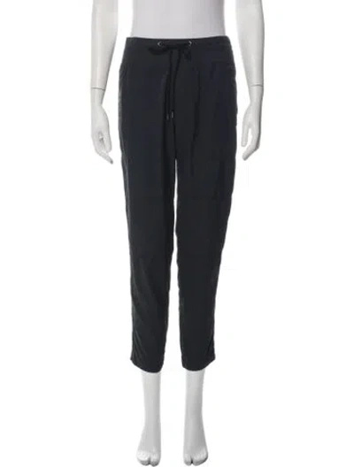 Pre-owned James Perse Straight Leg Pants In Black