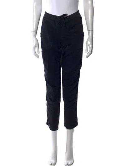 Pre-owned James Perse Straight Leg Pants In Black