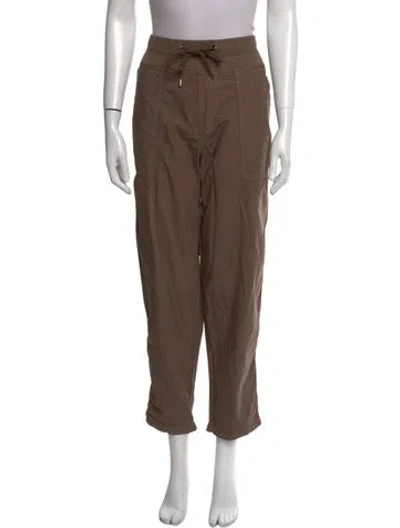 Pre-owned James Perse Straight Leg Pants In Brown