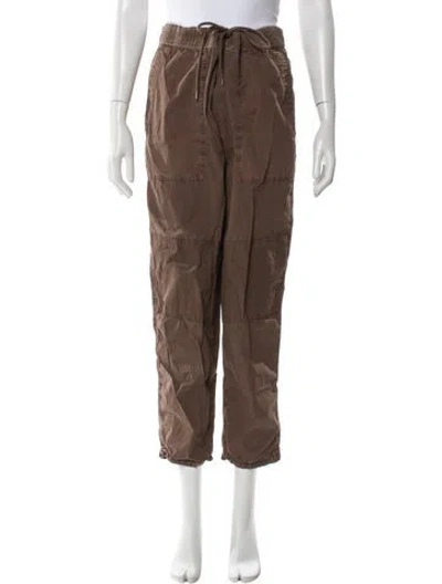 Pre-owned James Perse Straight Leg Pants In Brown