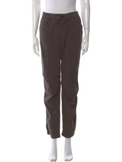 Pre-owned James Perse Straight Leg Pants In Brown
