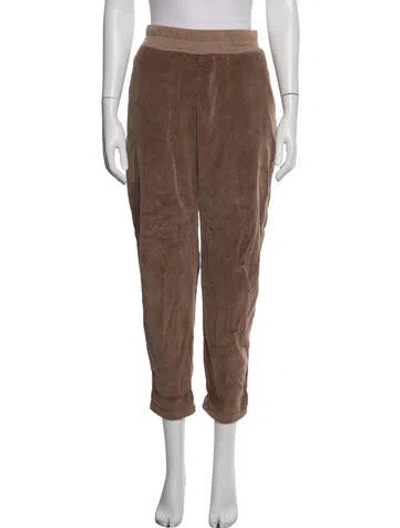 Pre-owned James Perse Straight Leg Pants In Brown