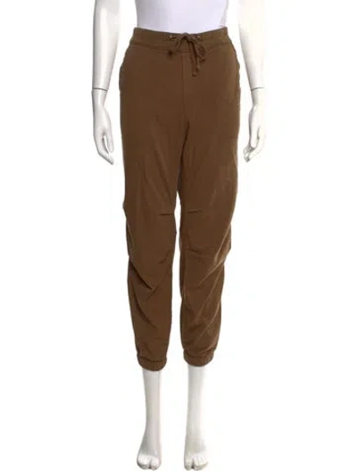 Pre-owned James Perse Straight Leg Pants In Brown