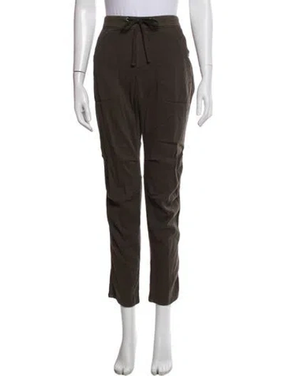 Pre-owned James Perse Straight Leg Pants In Brown