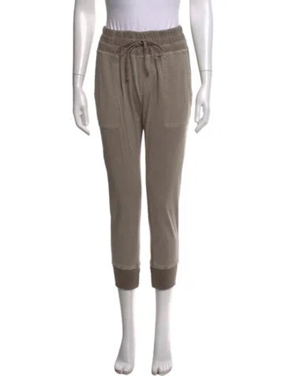 Pre-owned James Perse Straight Leg Pants In Brown