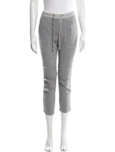 Pre-owned James Perse Straight Leg Pants In Gray