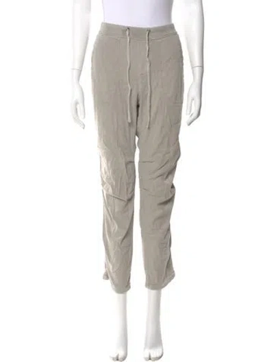 Pre-owned James Perse Straight Leg Pants In Gray