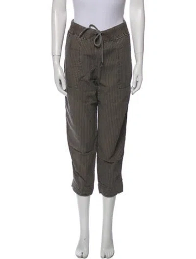 Pre-owned James Perse Straight Leg Pants In Gray