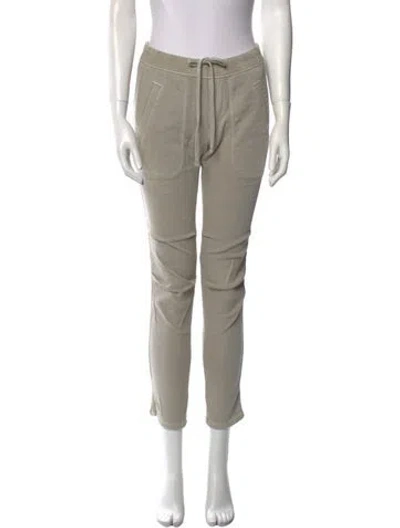 Pre-owned James Perse Straight Leg Pants In Gray