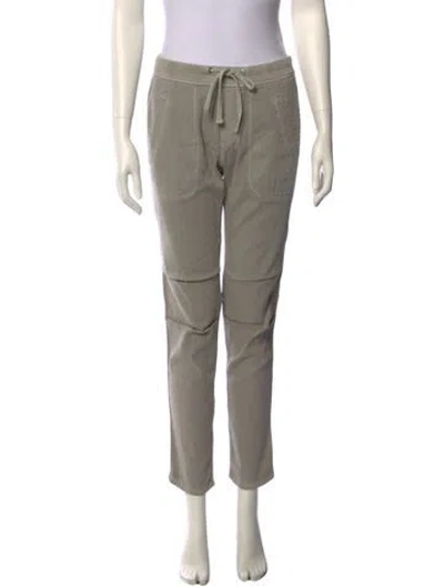 Pre-owned James Perse Straight Leg Pants In Gray