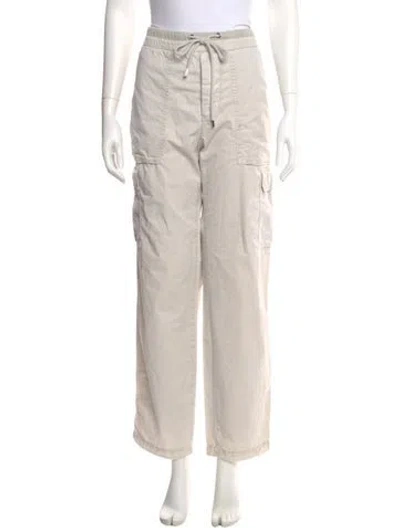 Pre-owned James Perse Straight Leg Pants In Gray