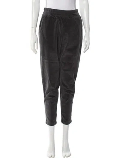 Pre-owned James Perse Straight Leg Pants In Gray