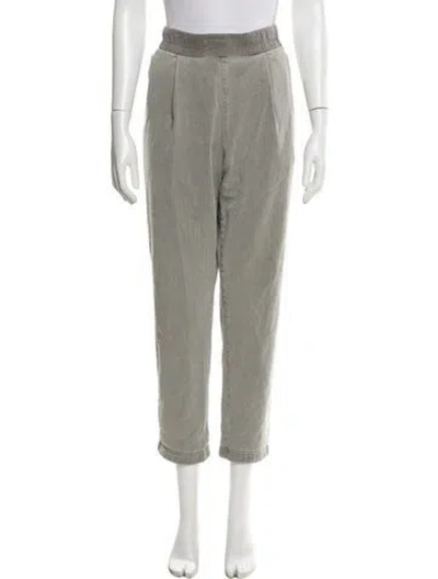 Pre-owned James Perse Straight Leg Pants In Gray