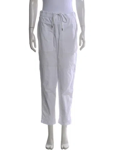 Pre-owned James Perse Straight Leg Pants In Gray