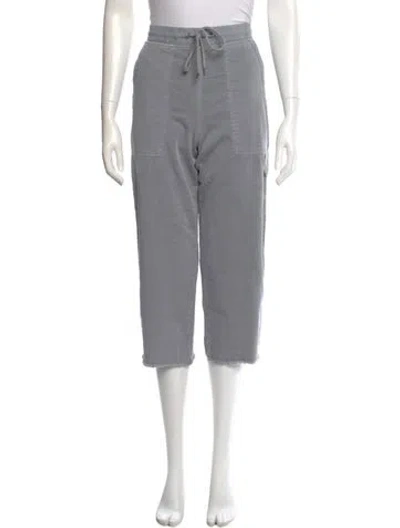 Pre-owned James Perse Straight Leg Pants In Gray