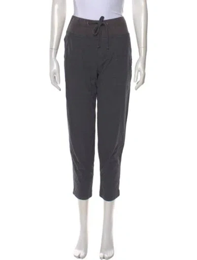 Pre-owned James Perse Straight Leg Pants In Gray