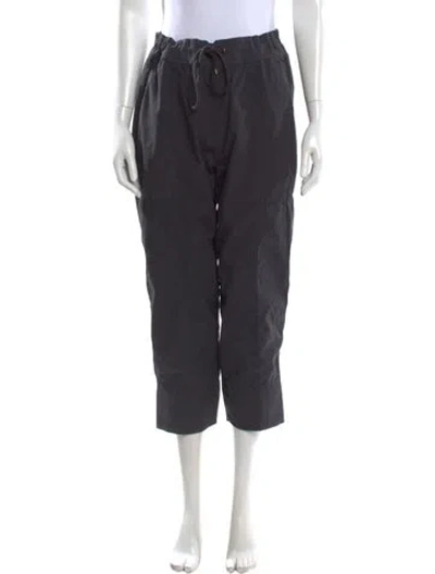 Pre-owned James Perse Straight Leg Pants In Gray