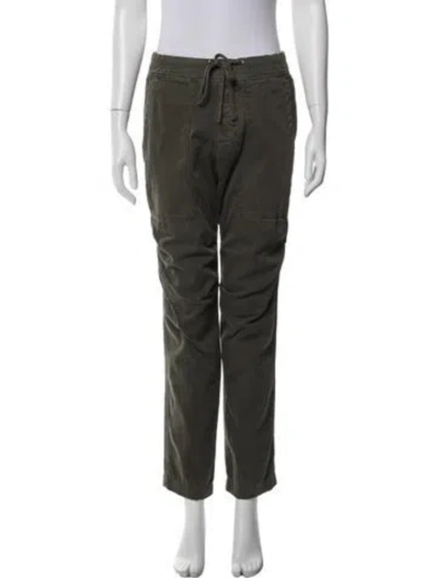 Pre-owned James Perse Straight Leg Pants In Gray