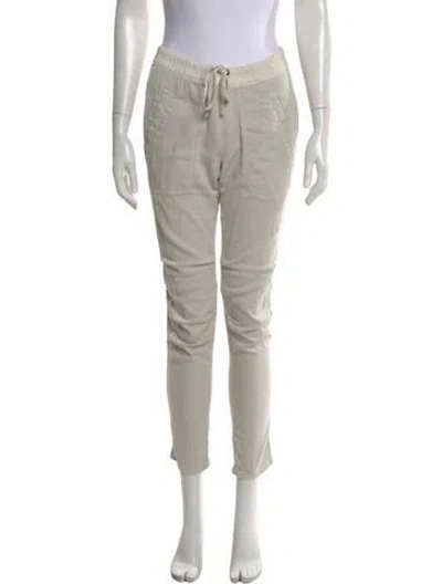 Pre-owned James Perse Straight Leg Pants In Gray