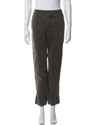 Pre-owned James Perse Straight Leg Pants In Gray