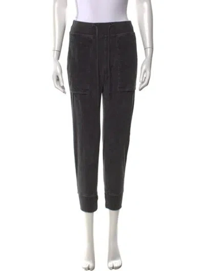 Pre-owned James Perse Straight Leg Pants In Gray