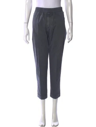 Pre-owned James Perse Straight Leg Pants In Gray