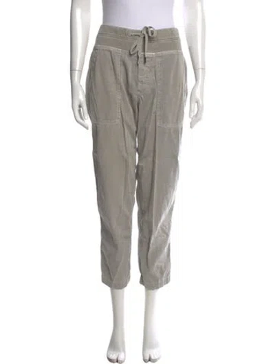 Pre-owned James Perse Straight Leg Pants In Gray