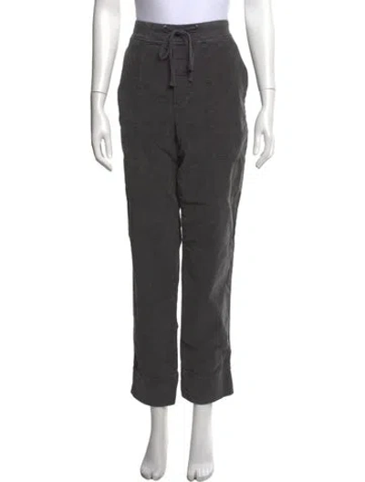Pre-owned James Perse Straight Leg Pants In Gray