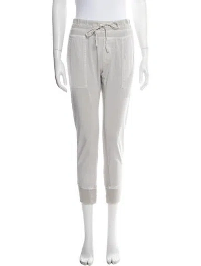 Pre-owned James Perse Straight Leg Pants In Gray