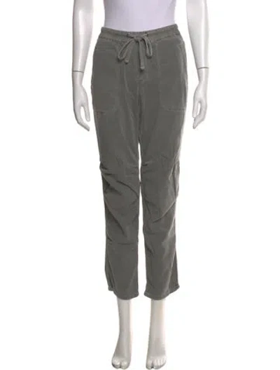 Pre-owned James Perse Straight Leg Pants In Gray
