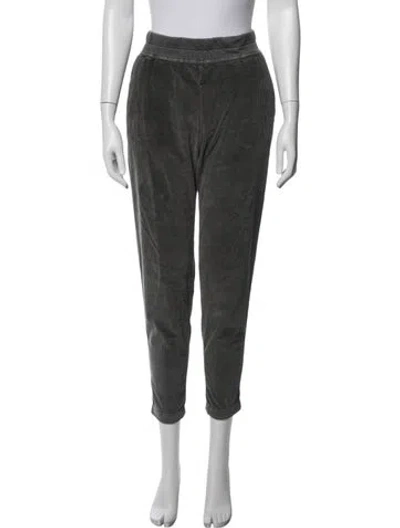 Pre-owned James Perse Straight Leg Pants In Gray