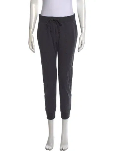 Pre-owned James Perse Straight Leg Pants In Gray