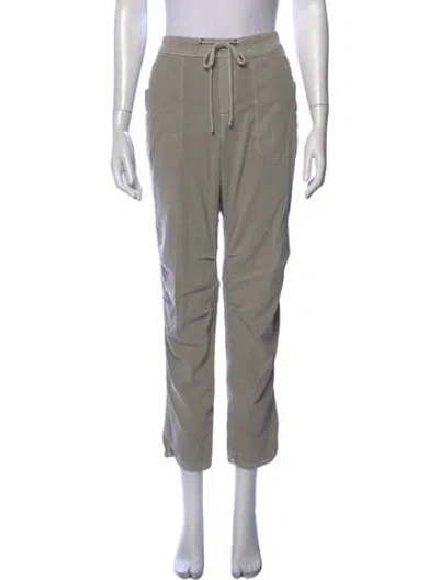 Pre-owned James Perse Straight Leg Pants In Gray