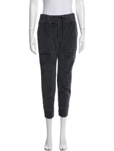 Pre-owned James Perse Straight Leg Pants In Gray