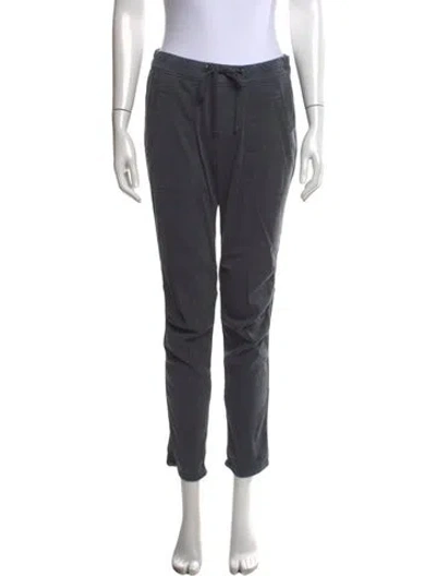 Pre-owned James Perse Straight Leg Pants In Gray