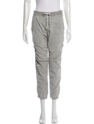 Pre-owned James Perse Straight Leg Pants In Gray