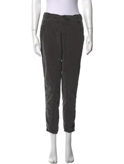 Pre-owned James Perse Straight Leg Pants In Gray
