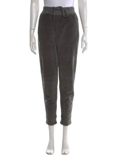 Pre-owned James Perse Straight Leg Pants In Green