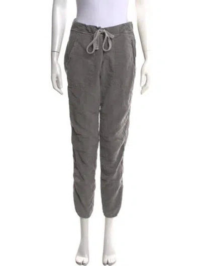 Pre-owned James Perse Straight Leg Pants In Grey