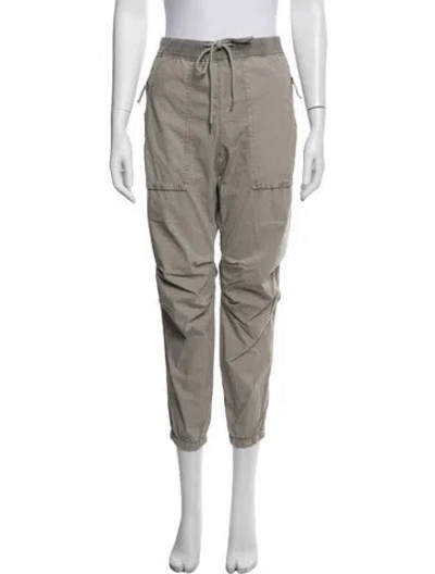Pre-owned James Perse Straight Leg Pants In Grey