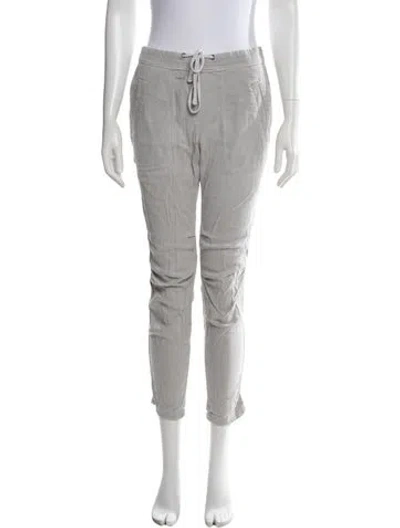 Pre-owned James Perse Straight Leg Pants In Grey