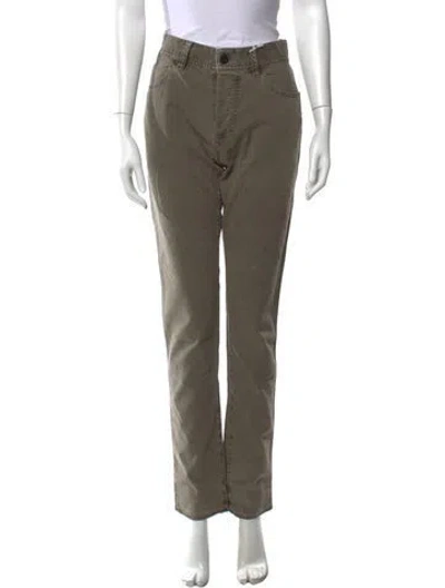 Pre-owned James Perse Straight Leg Pants In Grey