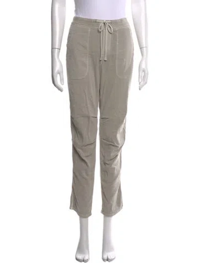 Pre-owned James Perse Straight Leg Pants In Grey