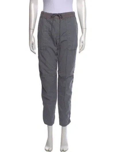 Pre-owned James Perse Straight Leg Pants In Grey