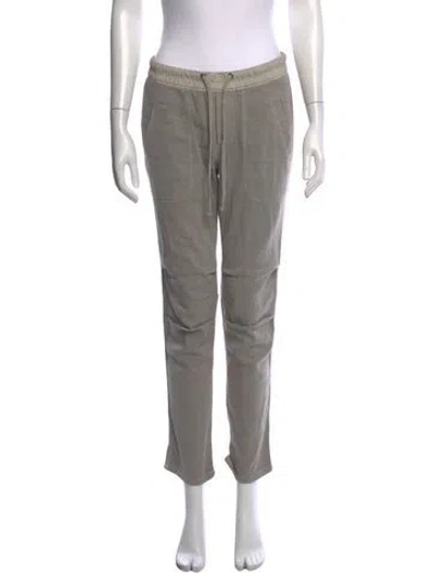 Pre-owned James Perse Straight Leg Pants In Grey