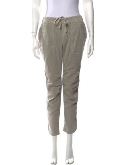 Pre-owned James Perse Straight Leg Pants In Grey